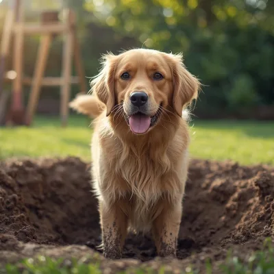 How to Stop a Dog from Digging Up Your Garden