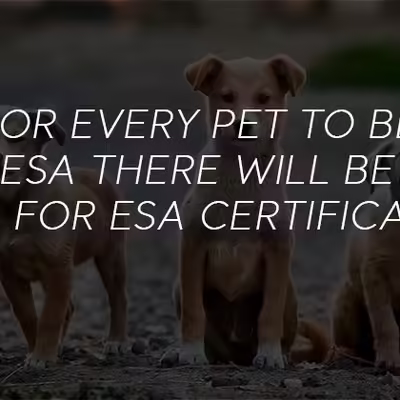 How Many ESAs are Allowed?